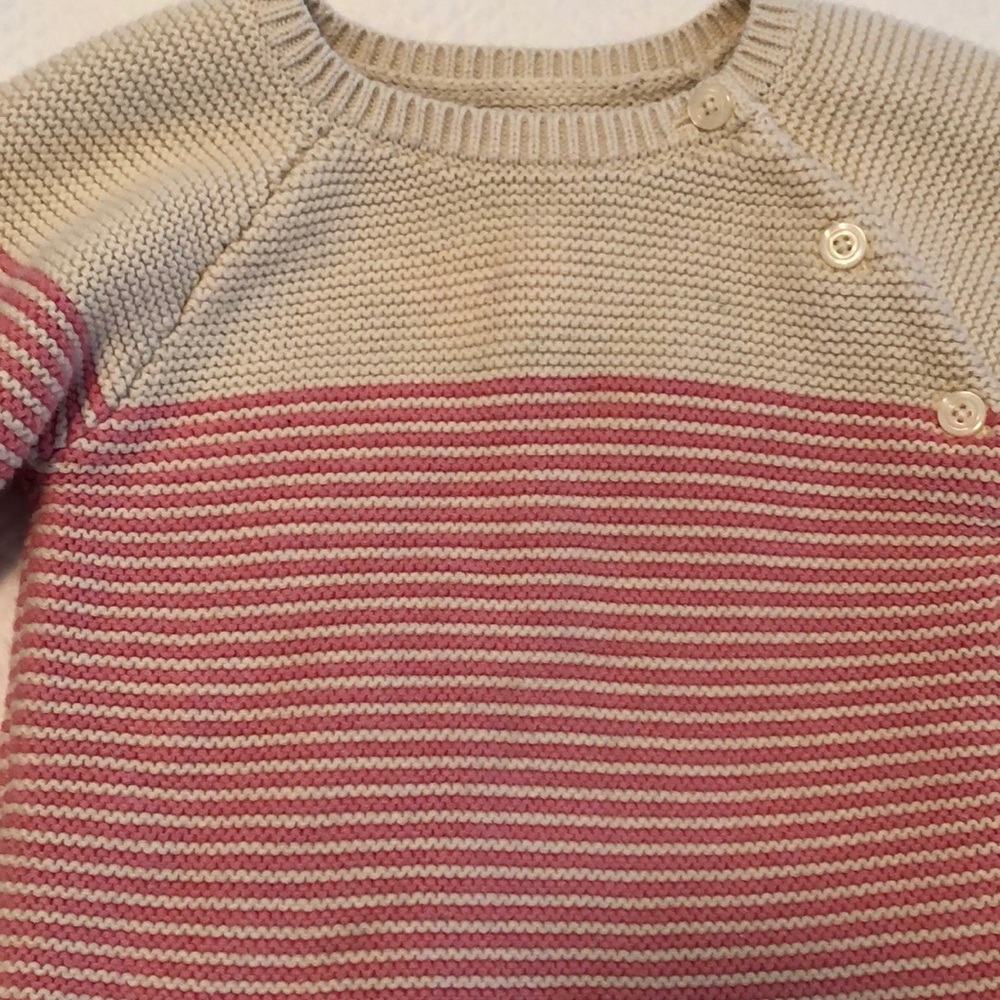 Baby Gap striped sweater, size 18-24 mo